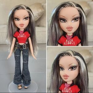 MGA Bratz Rock Angelz Jade Two Tone Hair Brats Brat Pretty 2005 Vintage